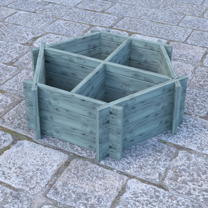 Shire  4 Segments Hexagonal Planter