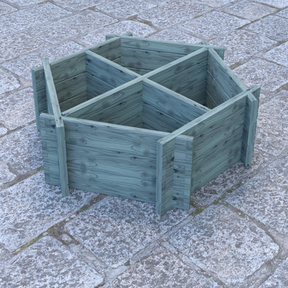 Shire  4 Segments Hexagonal Planter