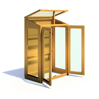 Shire Heydon Lean To Greenhouse 3 x 2ft