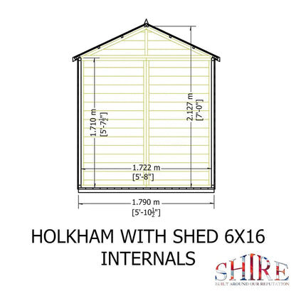 Holkham and Shed Combi 6Gx16  16x6G