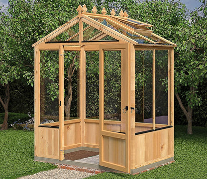 Shire Holkham Wooden 6 x 4ft Greenhouse