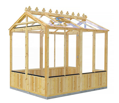 Shire Holkham Wooden 6 x 8ft Greenhouse