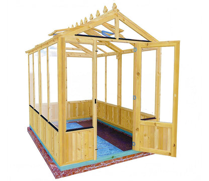Shire Holkham Wooden 6 x 8ft Greenhouse
