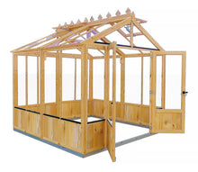Shire Holkham Wooden Apex Greenhouse 8 x 8ft
