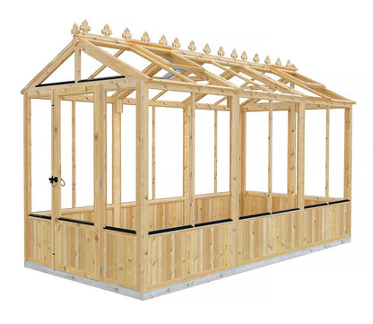 Shire Holkham Wooden 6 x 12ft Greenhouse