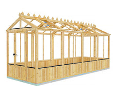 Shire Holkham Wooden 6 x 16ft Greenhouse