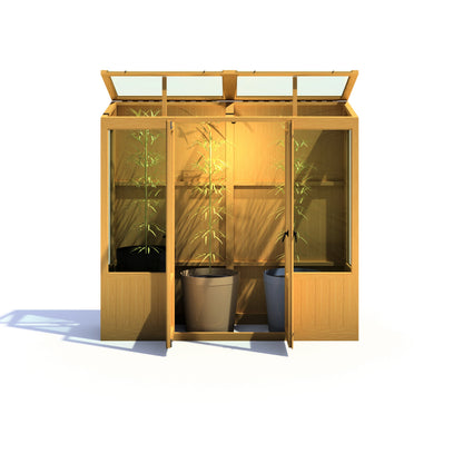 Shire Holme Wooden 7 x 3ft Greenhouse
