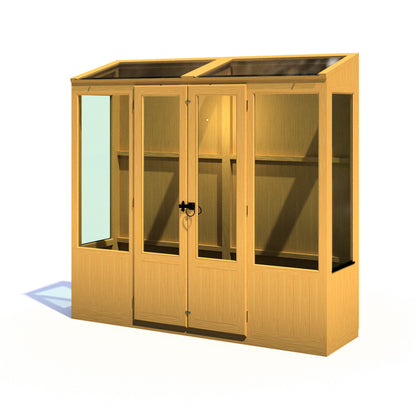 Shire Holme Wooden 7 x 3ft Greenhouse