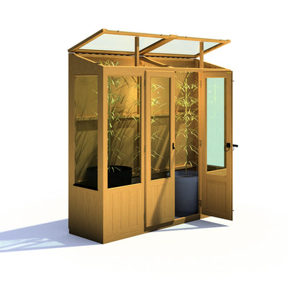 Shire Holme Wooden 7 x 3ft Greenhouse