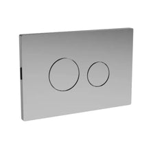 Hudson Reed Toilet Accessories Chrome Round Plate For Pneumatic Dual Flush Contemp Abs 70x70x99mm