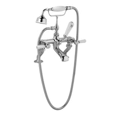 Hudson Reed Topaz Bath Shower Mixer Trad Chrome Brass 320x350x155mm - BC304HL