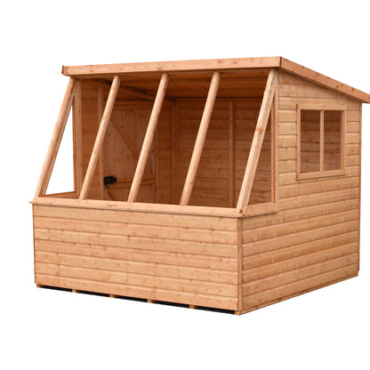 Shire 8 x 6ft Style A Shiplap Potting Shed