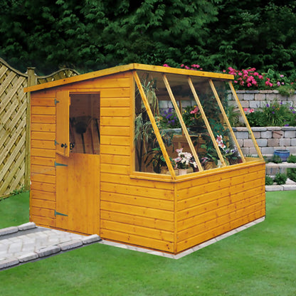 Shire 8 x 6ft Style A Shiplap Potting Shed