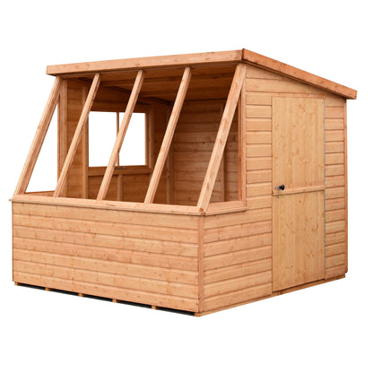 Shire 8 x 6ft Style B Shiplap Potting Shed
