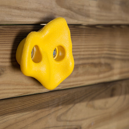 Shire Rumble Ridge Rock Wall Climbing Frame with Single Swing and Slide