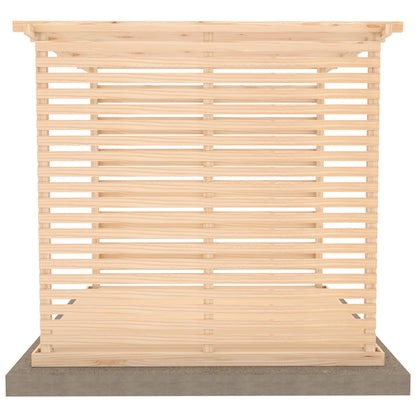 Shire 8 x 8ft Ivy Pergola Kit with Decking and Sides