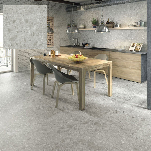 Johnson Tiles Terrazzo 600x600mm Glazed Porcelain Wall & Floor Tiles