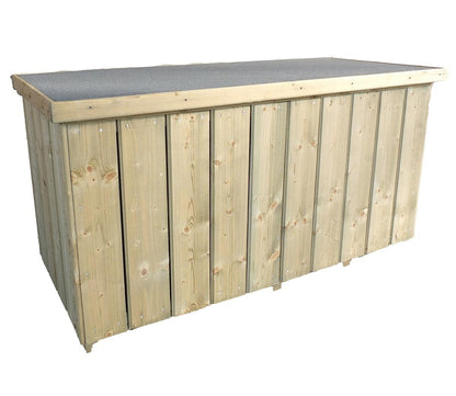 Shire 4 x 2ft Planed Timber Log Box