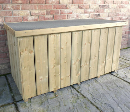 Shire 4 x 2ft Planed Timber Log Box
