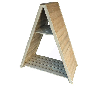 Shire 4 x 1.6ft Large Triangular Log Store