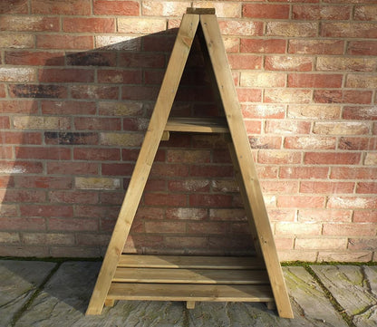 Shire 4 x 1.6ft Large Triangular Log Store
