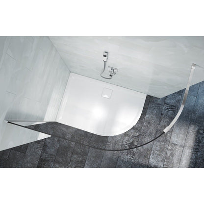Merlyn 8 Series Curved Shower Wall 1200