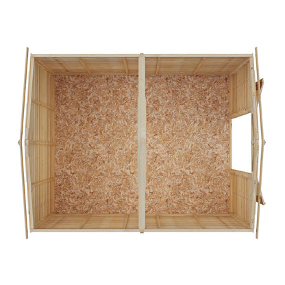 Shire Overlap 10x8ft Value Double Door Wooden Shed