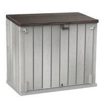 Forest Extra Large Garden Storage Unit / Bin Store - 1200 litre grey