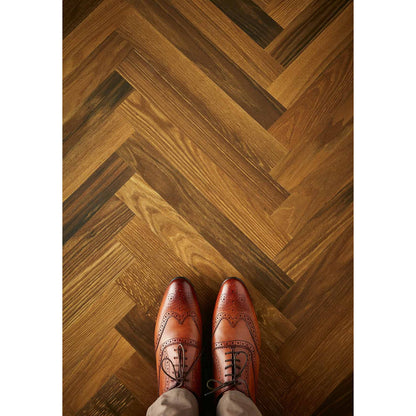 Atkinson & Kirby Harlsden Smoked Smooth Natural Oil Protect Engineered Wood Flooring - 1.68m2 Pack Size | Parquet Range