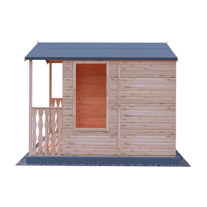 Shire Parham 7x7ft Double Door T&G Wooden Summerhouse