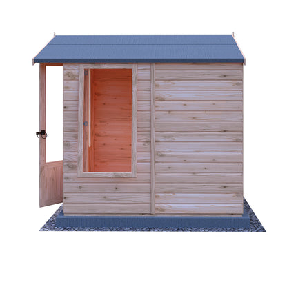 Shire Parham 7x7ft Double Door T&G Wooden Summerhouse