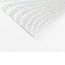 Perforated Sheet - Anodised Aluminium 0.7mm Thick (Large Holes)
