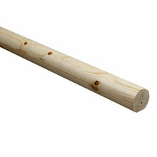 Richard Burbidge Fusion Pine Round Baserail Pre Finished