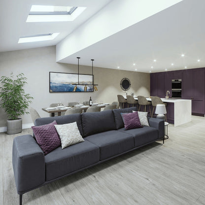 SPC Click Flooring Latte Oak 1220mm x 180mm with Built-in Underlay - Pack of 10