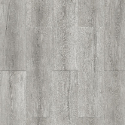 SPC Click Flooring Pebble Grey  1220mm x 180mm with Built-in Underlay - Pack of 10