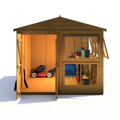 Shire 8 x 10ft Sun Hut Potting Shed