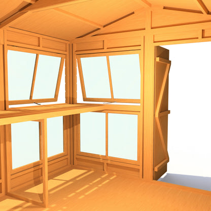 Shire 8 x 10ft Sun Hut Potting Shed
