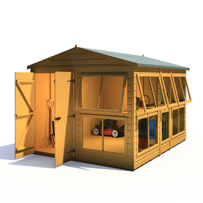 Shire 8 x 10ft Sun Hut Potting Shed