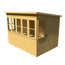 Shire Sun 8 x 6ft Pent Potting Shed