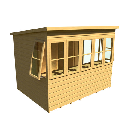 Shire Sun 8 x 6ft Pent Potting Shed