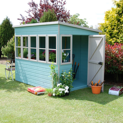 Shire Sun 8 x 6ft Pent Potting Shed