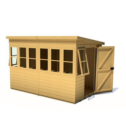 Shire Sun 10 x 6ft Pent Potting Shed