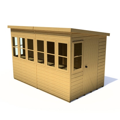 Shire Sun 10 x 6ft Pent Potting Shed