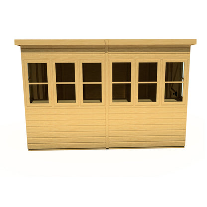 Shire Sun 10 x 6ft Pent Potting Shed