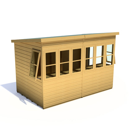 Shire Sun 10 x 6ft Pent Potting Shed