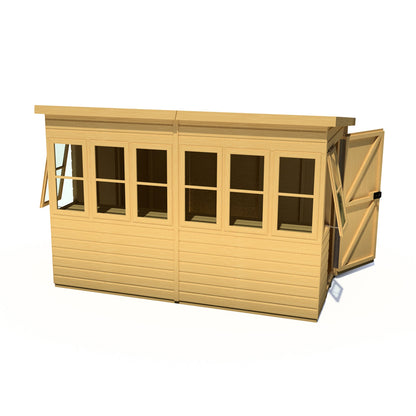 Shire Sun 10 x 6ft Pent Potting Shed
