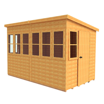 Shire Sun 10 x 6ft Pent Potting Shed