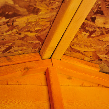 Shire Overlap 10x8ft Value Double Door Wooden Shed