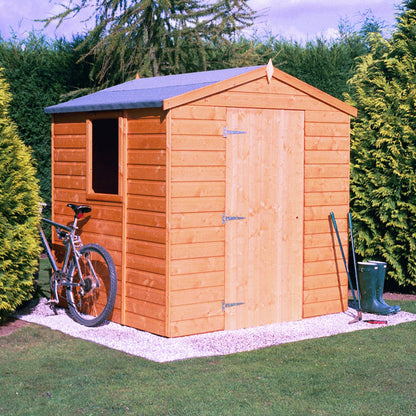 Shire Faroe 6x6ft Single Door T&G Apex Wooden Shed