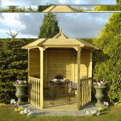 Shire 7x6ft Arbour